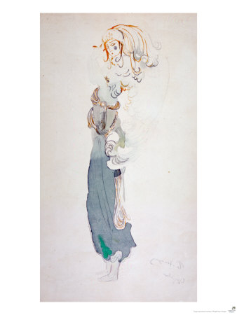 Costume Design For Les Sylphides V by Boris Anisfeld Pricing Limited Edition Print image