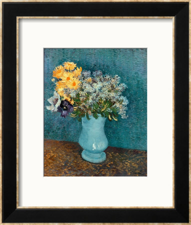Vase Of Flowers, 1887 by Vincent Van Gogh Pricing Limited Edition Print image