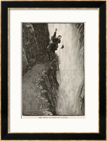 The Final Problem The Death Of Sherlock Holmes by Sidney Paget Pricing Limited Edition Print image