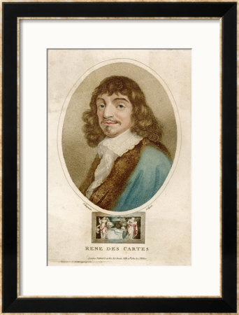 Rene Descartes French Mathematician And Philosopher by J. Chapman Pricing Limited Edition Print image