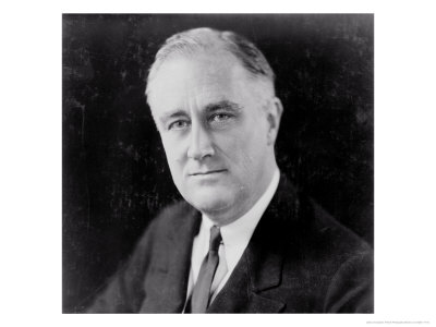 Franklin Delano Roosevelt, Circa 1933 by Elias Goldensky Pricing Limited Edition Print image