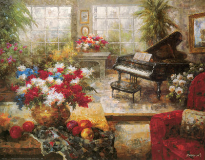 Grand Piano by Robbins Pricing Limited Edition Print image