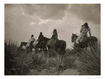 Before The Storm, Apache by Edward S. Curtis Pricing Limited Edition Print image