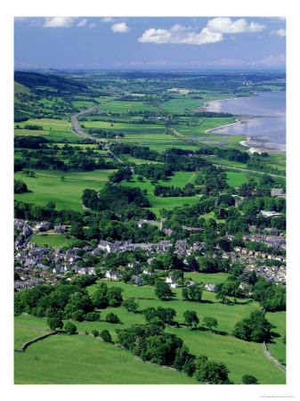 Llanfairfechan And The A55 Coast Road, North Wales by Paul Kay Pricing Limited Edition Print image