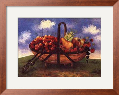 Vegetable Wheelbarrow by Miranda Gardener Pricing Limited Edition Print image