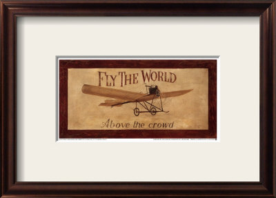 Fly The World by Fabrice De Villeneuve Pricing Limited Edition Print image