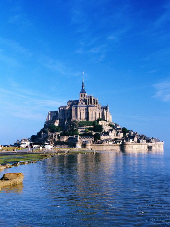 Mont Saint Michel, Mont St. Michel, Basse-Normandy, France by Greg Elms Pricing Limited Edition Print image