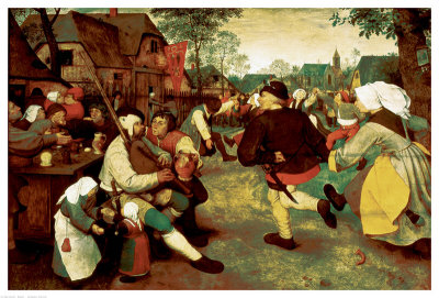 Peasant Dance by Pieter Bruegel The Elder Pricing Limited Edition Print image