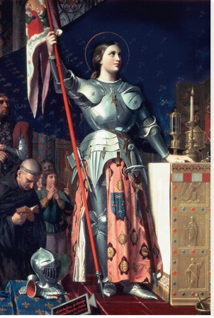 Joan Of Arc At The Coronation Of King Charles by Ingres Pricing Limited Edition Print image