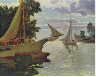 In The Bahamas by Anthony Thieme Pricing Limited Edition Print image