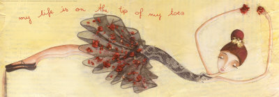 My Life Is On The Tips Of My Toes by Michela Galassi Pricing Limited Edition Print image