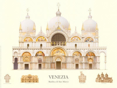 Venezia, Basilica Di San Marco by Libero Patrignani Pricing Limited Edition Print image