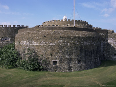 Deal Castle, Built In King Henry Viii, Near Landfall Of Julius Caesar In 55Bc, Deal, Kent, England by Brigitte Bott Pricing Limited Edition Print image