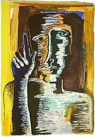 L'homme by Ossip Zadkine Pricing Limited Edition Print image