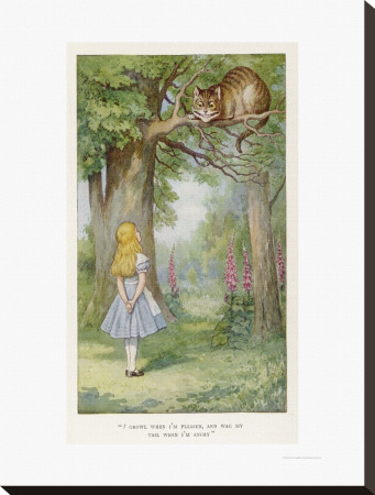 Cheshire Cat by John Tenniel Pricing Limited Edition Print image