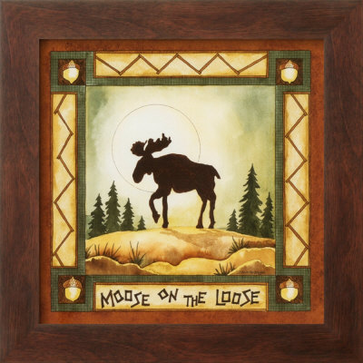 Moose On The Loose by Beth Yarbrough Pricing Limited Edition Print image