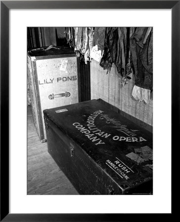 Costume Trunks Backstage In Storage Room Of The Metropolitan Opera House by Alfred Eisenstaedt Pricing Limited Edition Print image