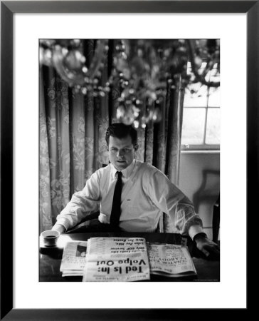 Newly Elected Senator, Edward M. Kennedy by John Loengard Pricing Limited Edition Print image