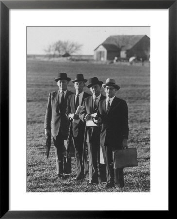 Stock And Securities Salesmen Of Bache And Co. Bringing The Stock Market To Non Urban Consumers by Stan Wayman Pricing Limited Edition Print image
