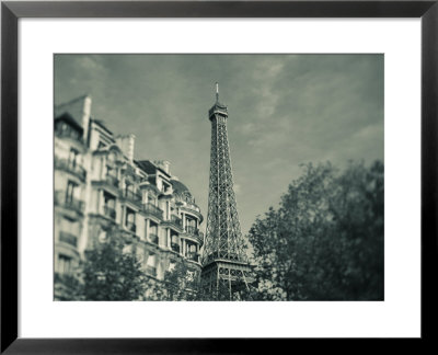 Eiffel Tower And Avenue De Suffren Buildings, Paris, France by Walter Bibikow Pricing Limited Edition Print image