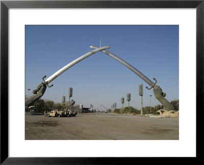 Hands Of Victory, Baghdad, Iraq by Stocktrek Images Pricing Limited Edition Print image