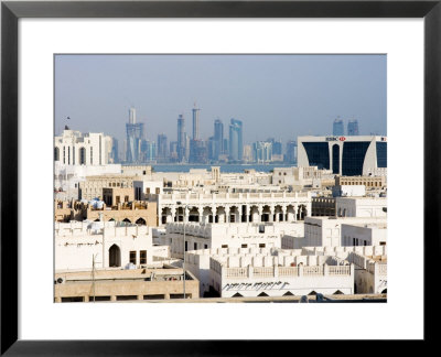 Cityscape, Doha, Qatar, Middle East by Charles Bowman Pricing Limited Edition Print image