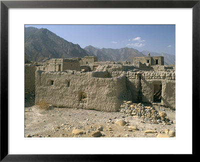 Ghost Town Of Izki, Near Nizwa, Sultanate Of Oman, Middle East by Bruno Barbier Pricing Limited Edition Print image