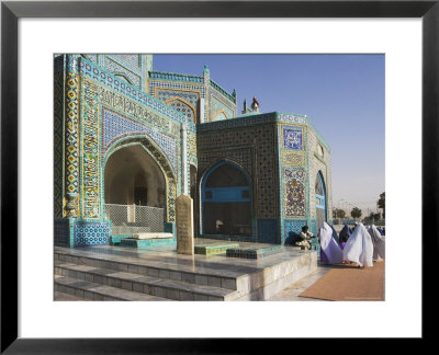 Pilgrims At The Shrine Of Hazrat Ali, Mazar-I-Sharif, Afghanistan by Jane Sweeney Pricing Limited Edition Print image
