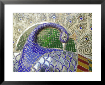 Peacock Sculpture, City Palace Built In 1775, Udaipur, Rajasthan, India by Robert Harding Pricing Limited Edition Print image