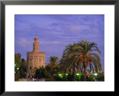 Torre Del Oro, Seville, Andalucia, Spain by John Miller Pricing Limited Edition Print image
