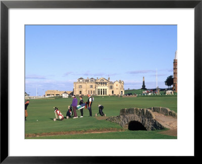 18Th Hole And Fairway At Swilken Bridge Golf, St Andrews Golf Course, St Andrews, Scotland by Bill Bachmann Pricing Limited Edition Print image