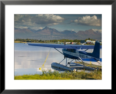Lake Hood Air Harbor, Anchorage, Alaska by Walter Bibikow Pricing Limited Edition Print image