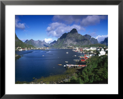 Norway, Fishing Village Of Reine, Lofoten Islands, Nordland by Gavin Hellier Pricing Limited Edition Print image