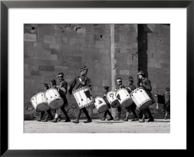 The Drummers Of The Saracen Joust by Vincenzo Balocchi Pricing Limited Edition Print image