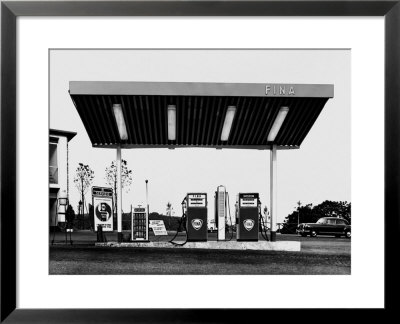 Fina Gas Station by A. Villani Pricing Limited Edition Print image