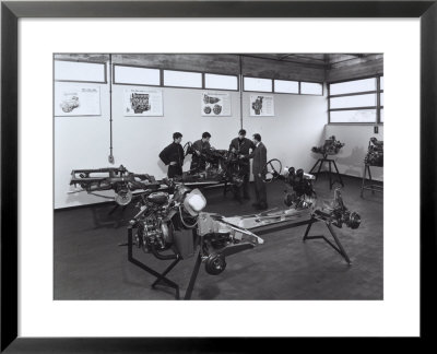 Lesson At The State Run Professional Institute For The Industrialist And Artisan Alfredo Ferrari by A. Villani Pricing Limited Edition Print image