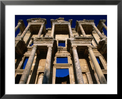 Exterior Of Library Of Celsus, Ephesus, Turkey by John Elk Iii Pricing Limited Edition Print image