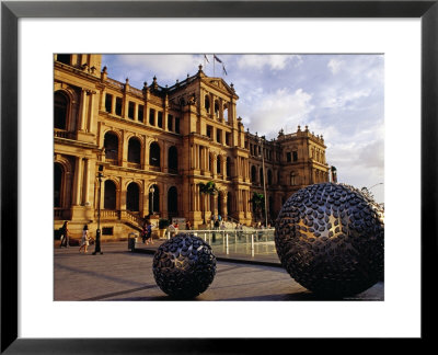 Treasury Building On Brisbane Square Now Home To Treasury Casino by Richard I'anson Pricing Limited Edition Print image