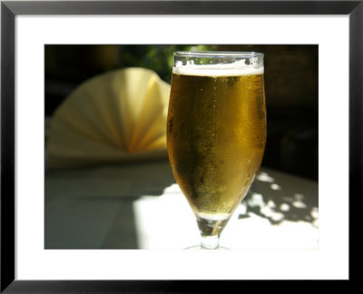 Beer Glass In Arhus, Denmark by Brimberg & Coulson Pricing Limited Edition Print image