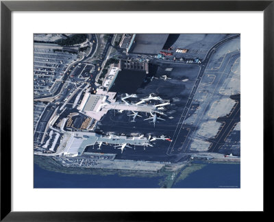 Aerial Of La Guardia Airport In New York City by Ira Block Pricing Limited Edition Print image