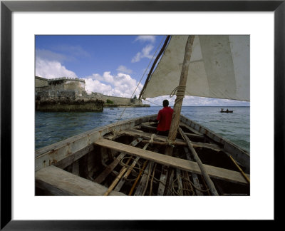 Sailing Around Fort Sebastian, Mozambique by James L. Stanfield Pricing Limited Edition Print image
