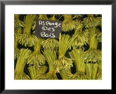 Wild Aspargus For Sale In Market, Paris, France by Brimberg & Coulson Pricing Limited Edition Print image