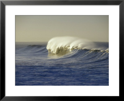 Waves Breaking At Sunrise With Offshore Winds, California by Rich Reid Pricing Limited Edition Print image