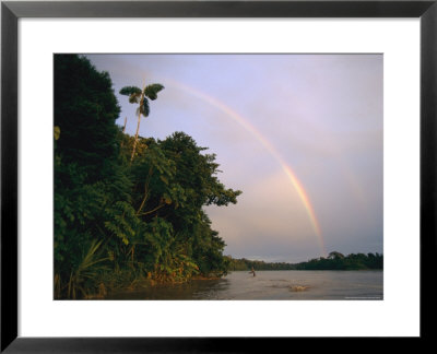 Rainbow Over A South American River by Steve Winter Pricing Limited Edition Print image