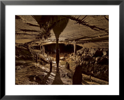 Iron Hoop Cave Chamber With An Accumulation Of Mineral Deposits by Stephen Alvarez Pricing Limited Edition Print image