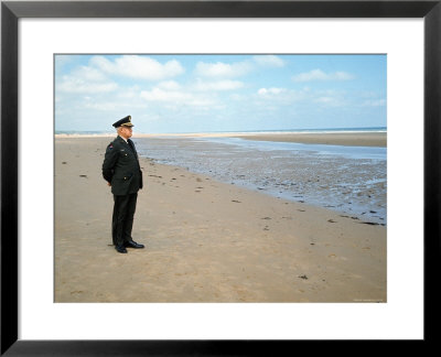 Visiting Normandy For 25Th Anniversary D-Day Celebrations Is Retired American General Omar Bradley by Bill Ray Pricing Limited Edition Print image