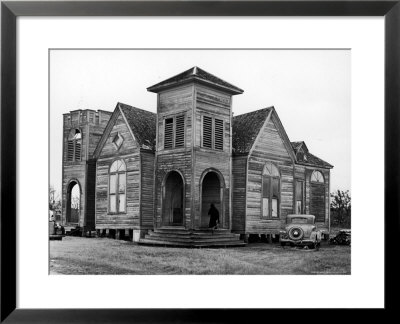 Wooden African American Baptist Church by Charles E. Steinheimer Pricing Limited Edition Print image