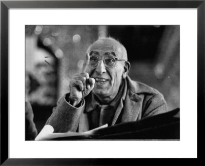 Mohamed Mossadegh, Premier Of Iran, Correcting The Prosecutor's Grammar At His Trial by Carl Mydans Pricing Limited Edition Print image