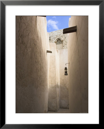Narow Lane In The Old District Of The Bastakiya, Dubai, United Arab Emirates by Jane Sweeney Pricing Limited Edition Print image