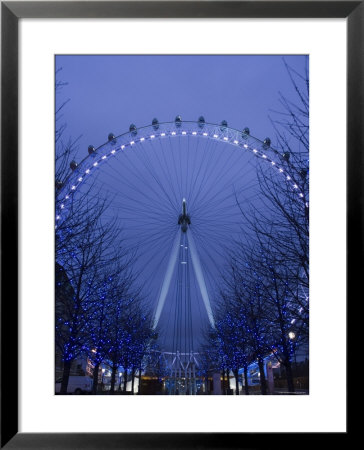 Millennium Wheel, South Bank, London, England by Walter Bibikow Pricing Limited Edition Print image